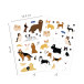 Mimi Stick, Bag 4 pl 10.5x16cm, Dogs/ Pc.
