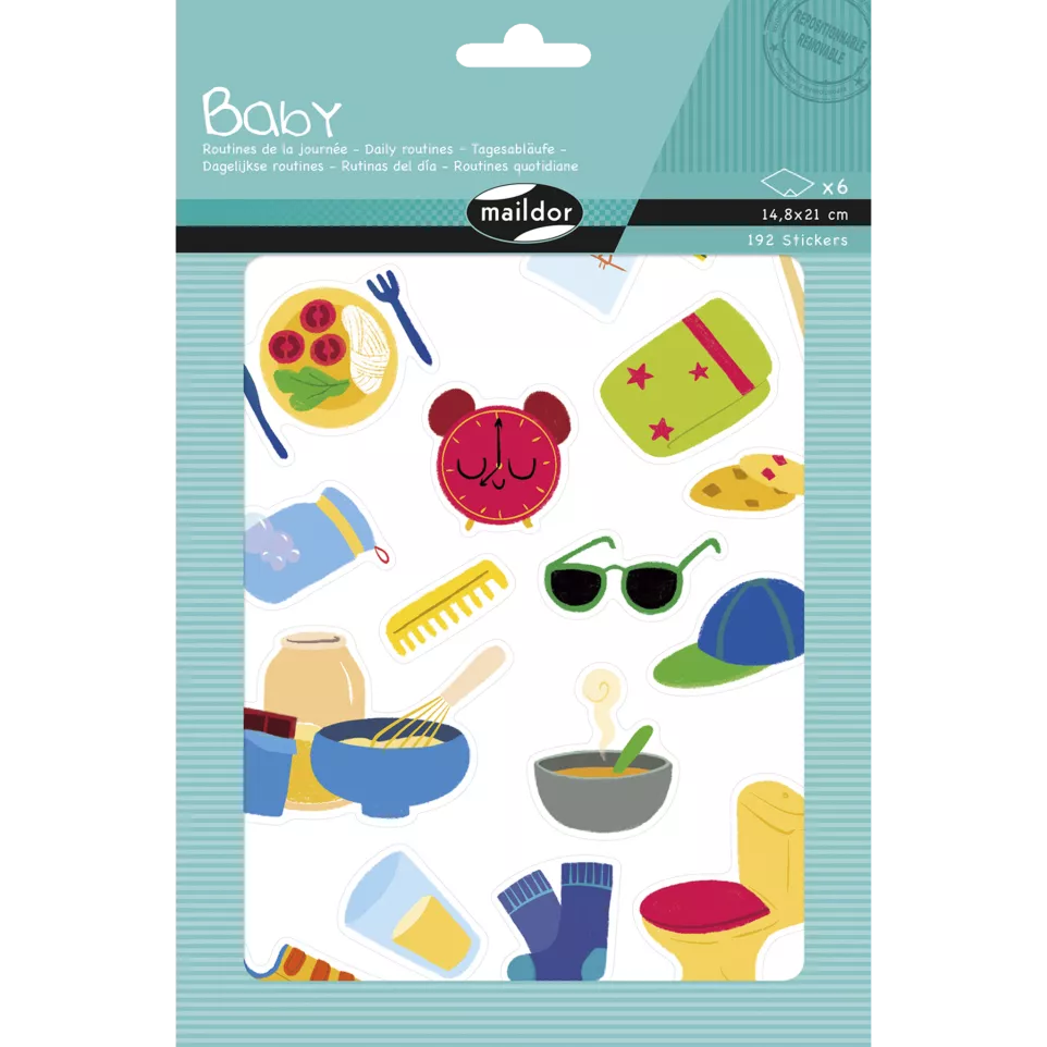 Baby, Sach 6 pl 14,8x21cm, Routines...