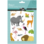 Baby, Wilde dieren, 6 vel...