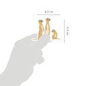 Baby, Wilde dieren, 6 vel 14,8x21cm-/ St.