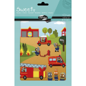Sweety, Sach 2 pl 14,8x21cm, Pompiers/ Pce