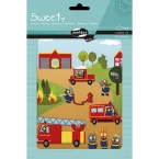 Sweety, 2 vel 14,8x21cm, Brandweer-,8x21cm, Pompiers/ St.