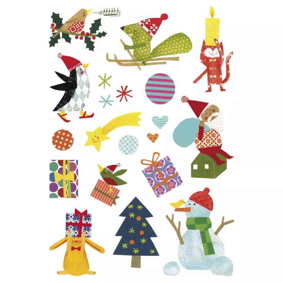 Baby, Kerst, sticker-s 20 vel...