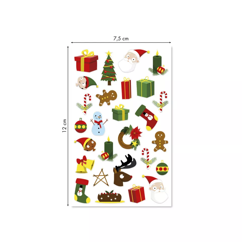 Cooky, 1 vel 7,5x12c-m, Kerst...