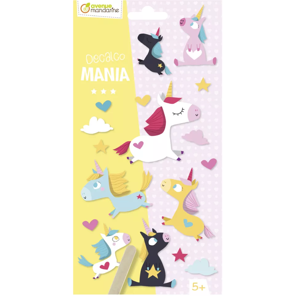 Decalco' Mania, Unicorns/ Pc.