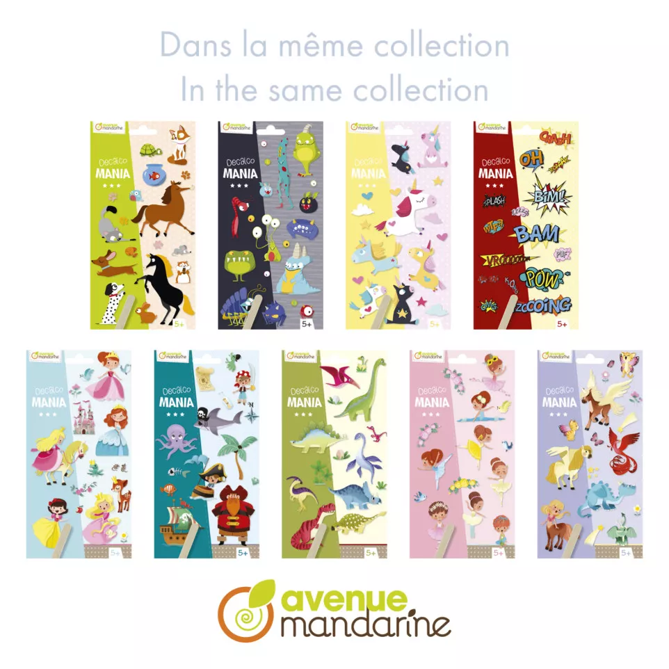 Decalco' Mania, Unicorns/ Pc.