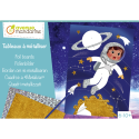 Creatieve doos,Inkle-uren met metaalfolie/ St.