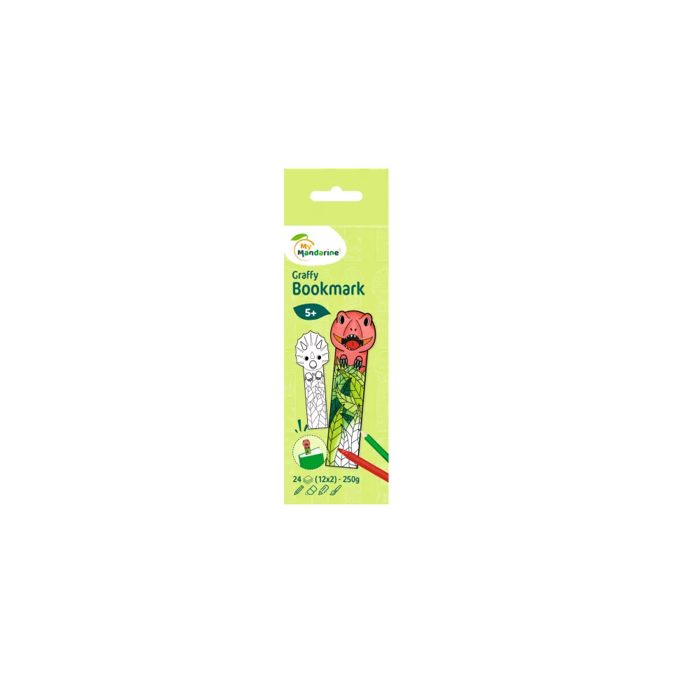 Graffy Bookmark, Dinosaures/ Pce