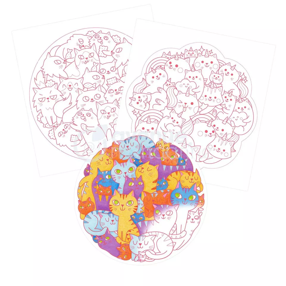 Graffy Mandala, Jumble cats/ Pc.