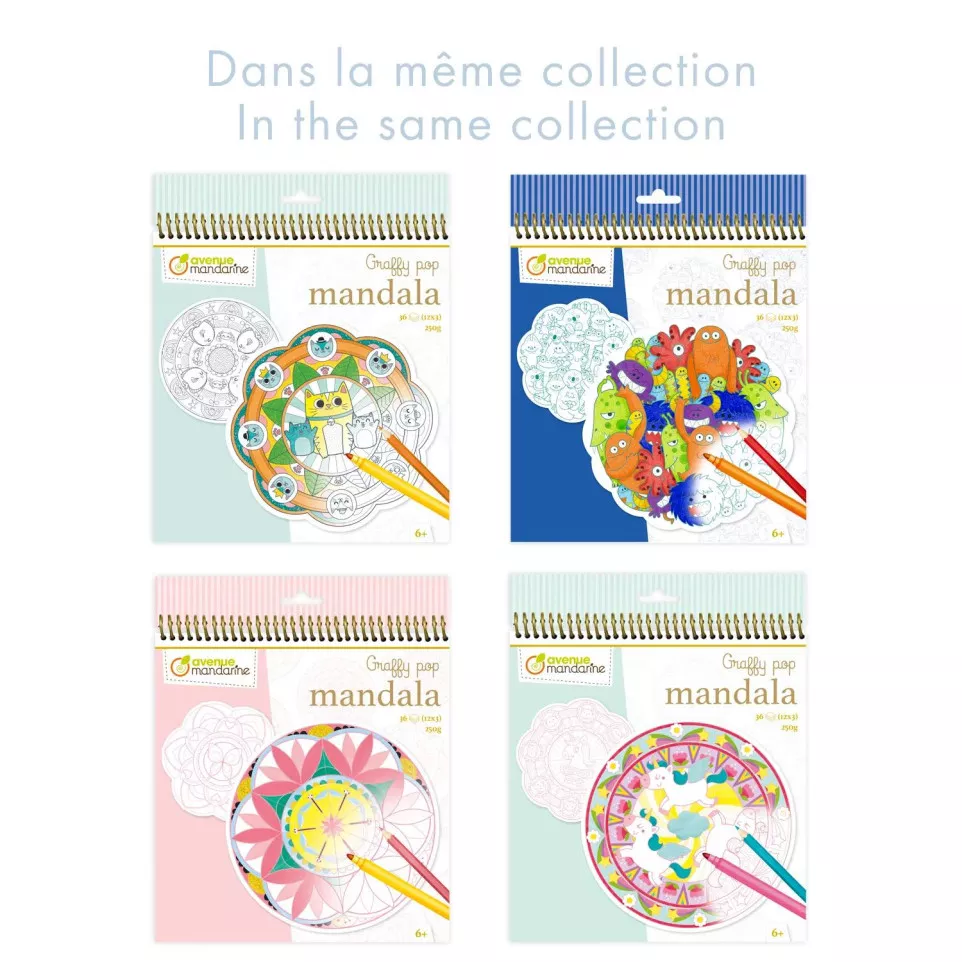 Graffy Mandala, Jumble cats/ Pc.