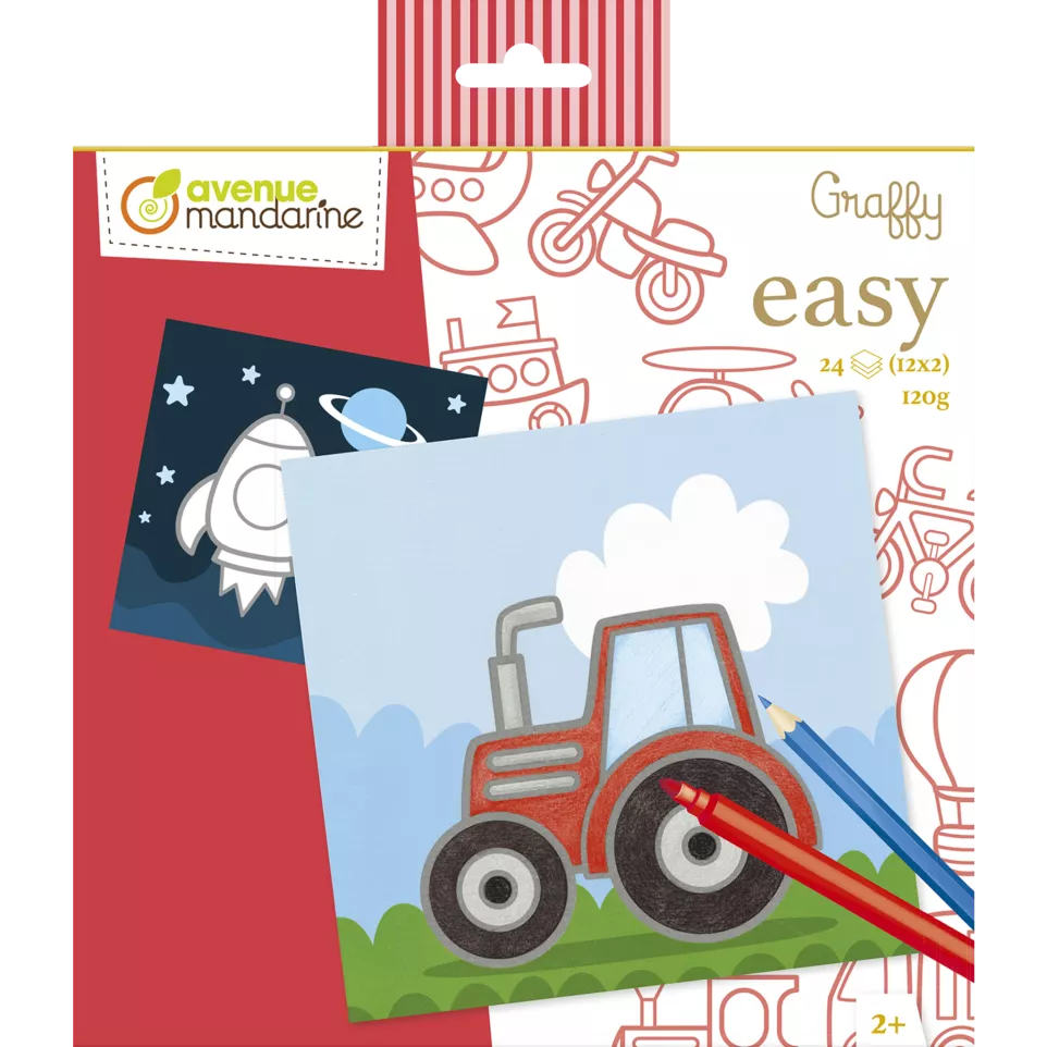 Graffy Easy, Moyens de transport/ Pce