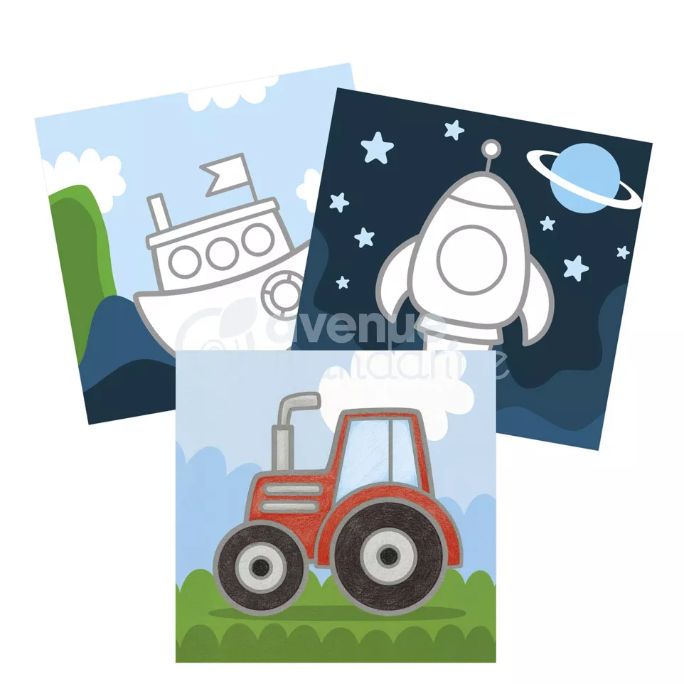 Graffy Easy, Moyens de transport/ Pce