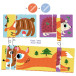Puzzles Sticks, Forest animals/ Pc.