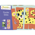 Puzzles Sticks, Animaux de la savane/ Pce