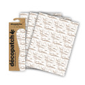 3 Décopatch sheets réf. 881/ Pc.