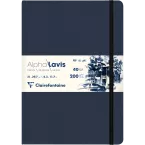 Alpha Lavis carnet cousu 40F A4 300g/ Pce