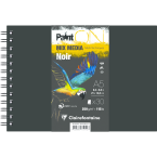 PaintON Noir carnet spiralé...