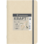 Kraft carnet piqué 20F A5...