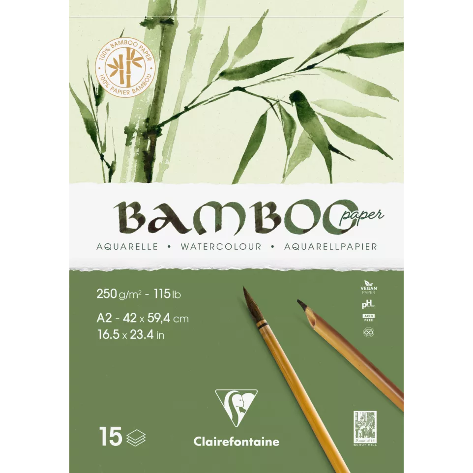 Glued Pad 15sh Bamboo 250g A2/ Pc.