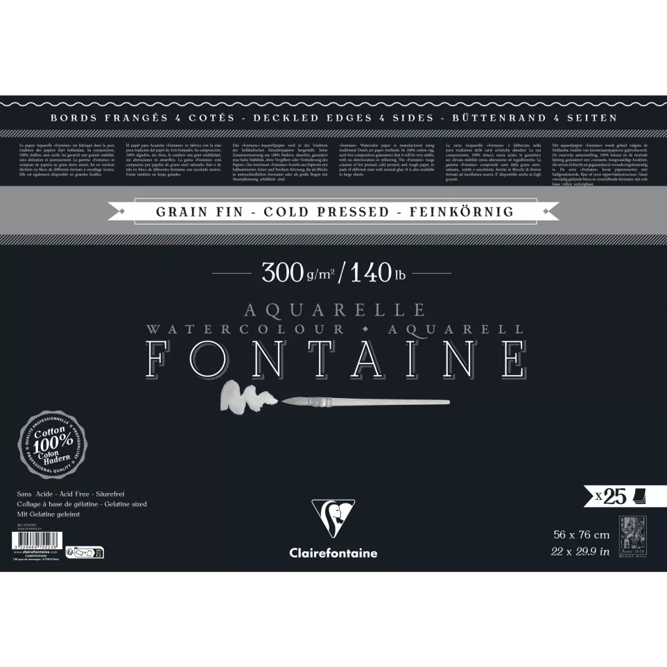 Pk Fontaine 25bl F Z-w 56x76 300g...