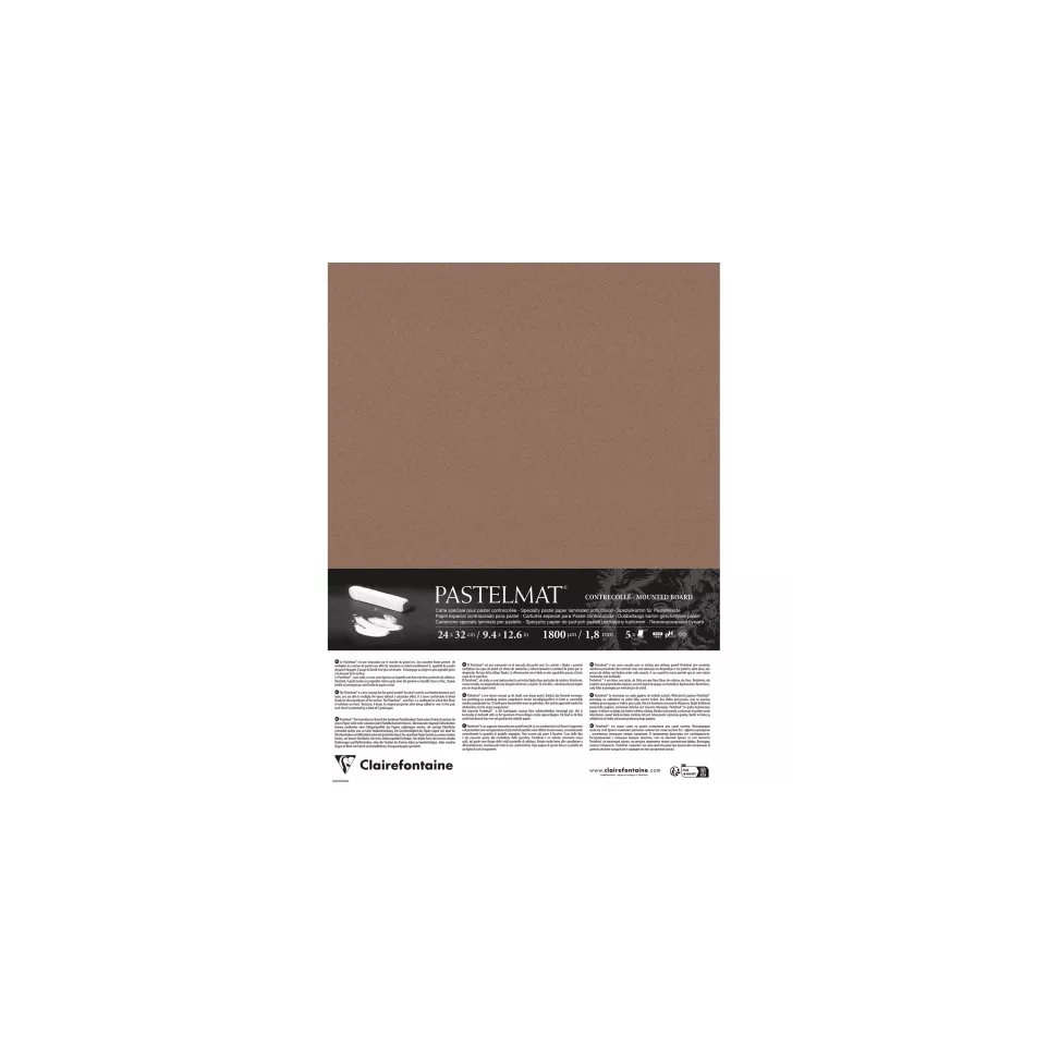 Pastelmat contrecollé 5 feuilles...