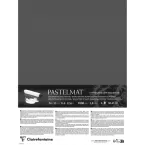 Pastelmat 1,8mm 24x32 5bl antraciet-24x32 5F anthracite/ St.