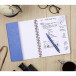 My.Notes Age Bag cahier reliure intégrale à marges détachables A4 120 pages détachables DOT + cadre en-tête/ Pce