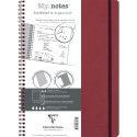 NOMADDICT AGEBAG MyN-ot A4 60bl dot rood/ St.
