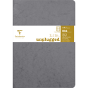 Age bag DUO stitched notebooks, 21x29.7cm 96p grey/ Pc.