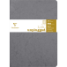 Age bag DUO stitched notebooks, 21x29.7cm 96p grey/ Pc.