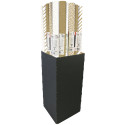 Kraft ruw 70g, Wit &- goud 5x0,70m 20 rol/ St.