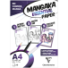 Etui Mangaka A4 15bl- assort. 3 papieren/ St.