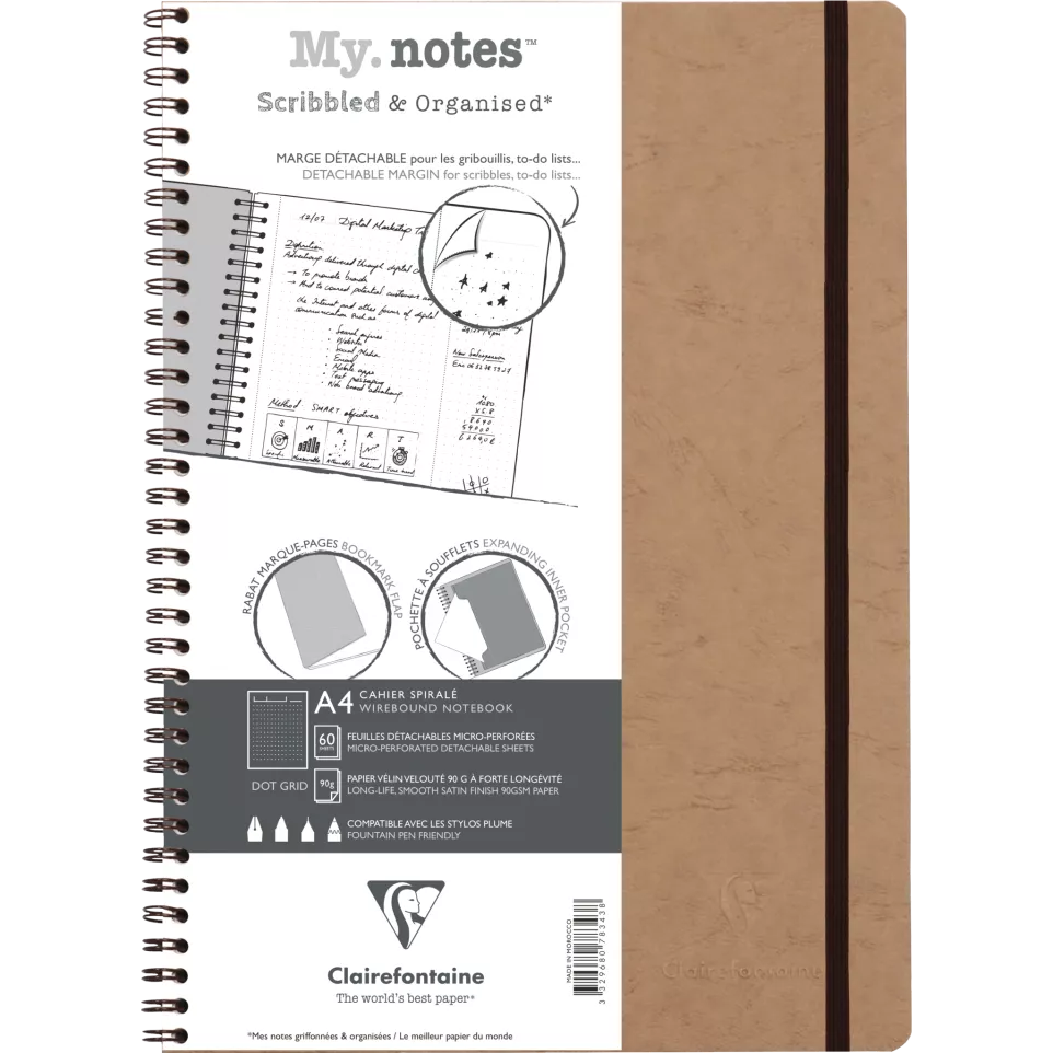 My.Notes Age Bag cahier reliure...