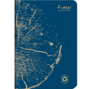 FOREVER STPLD A5 90G- RECY. 48SH L BLUE/ Pc.
