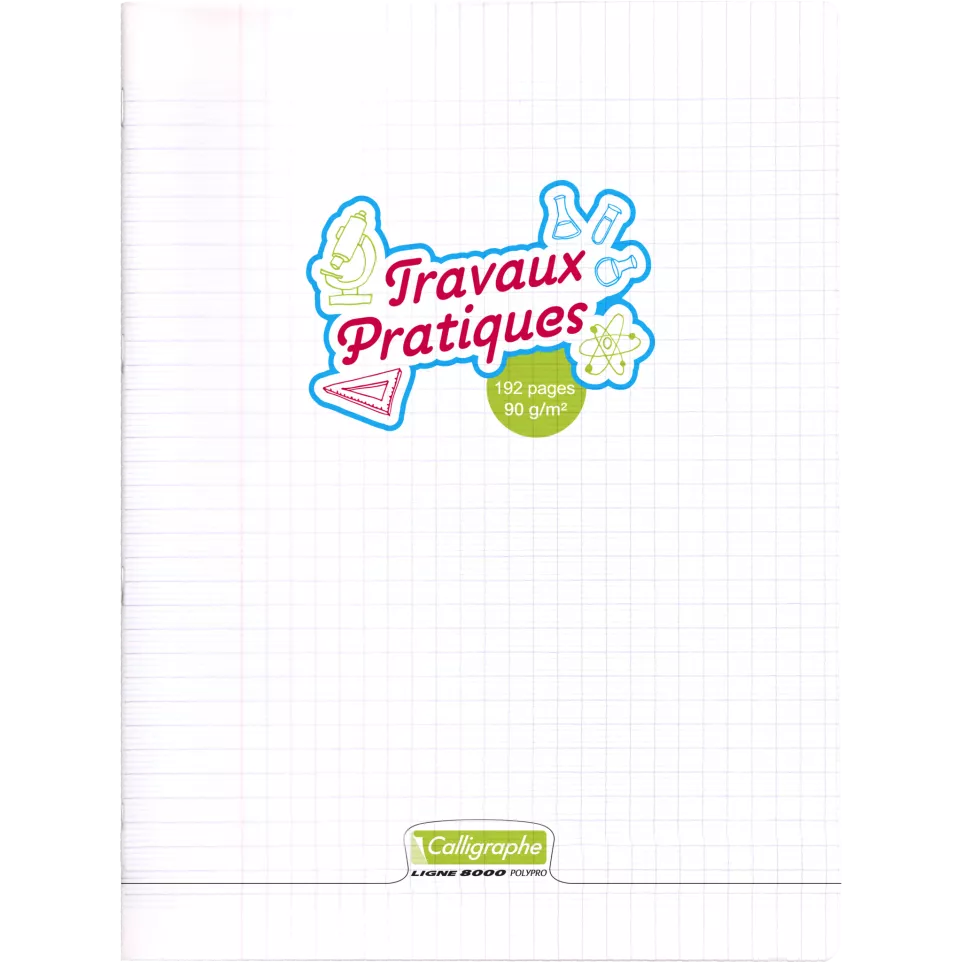 Cahier Travaux Pratiques piqué 8000...
