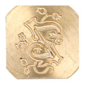 square seal illuminated  "Z"-/ Pc.