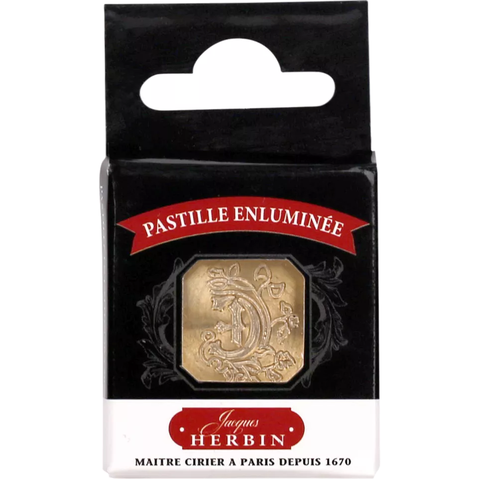 Vierkante zegel sierletter "E"-/ St.