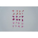 DRIED CORNFLOWER PETALS, PINK-/ Pc.