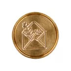 PASTILLE LAITON SUR BROCHE 24mm/ Pce