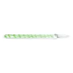 Glazen pen recht grasgroen 16cm-/ St.
