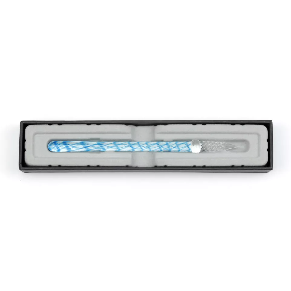 straight glass pen 1-6cm bleu...