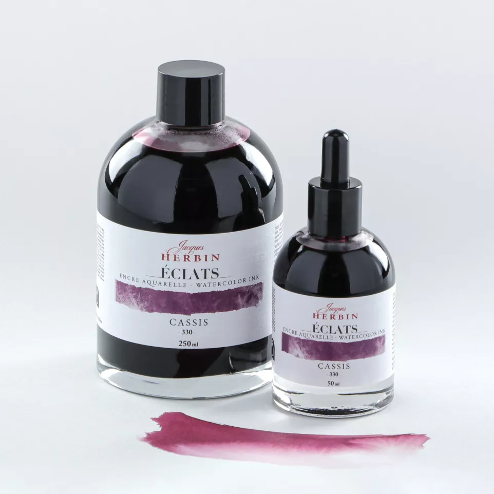 Éclats aquarel inkt 250ml Cassis-/ St.