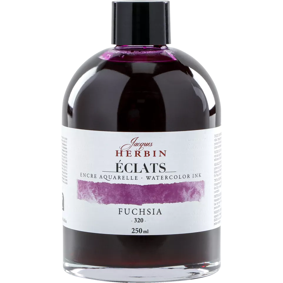Éclats aquarel inkt 250ml Fuchsia-/ St.