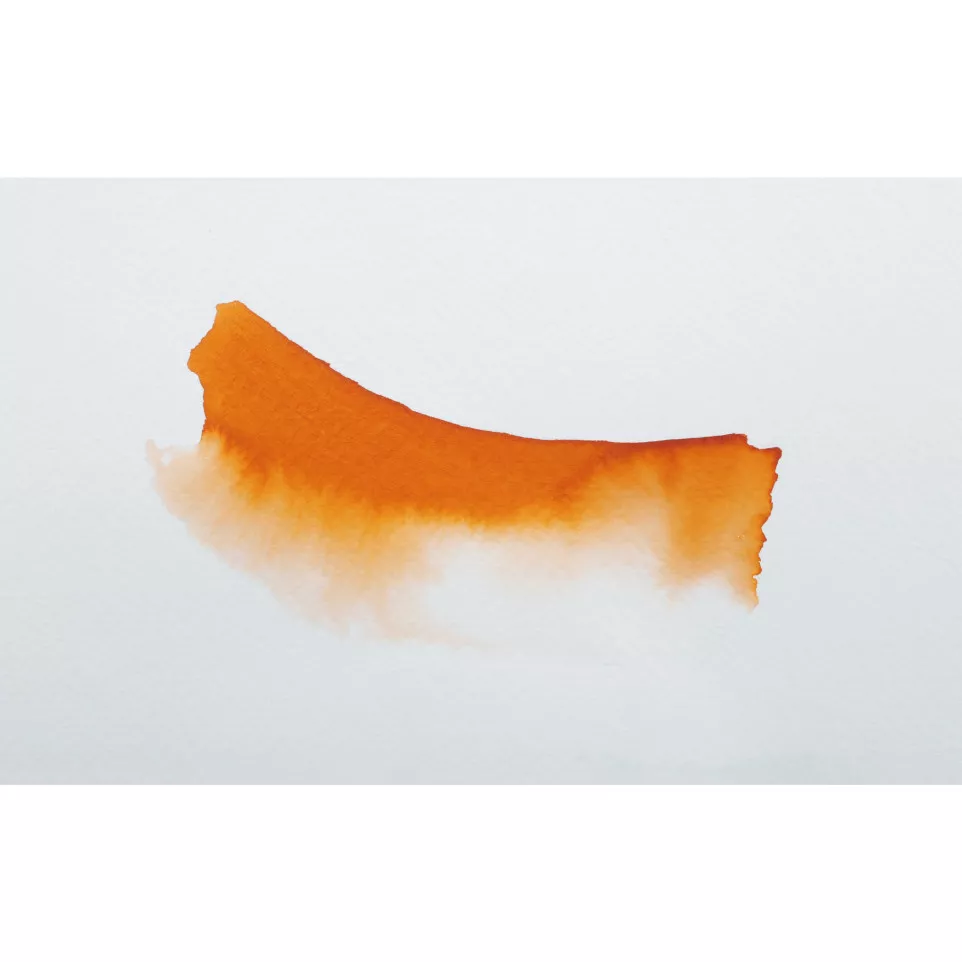 Éclats fine art ink--Indian orange...