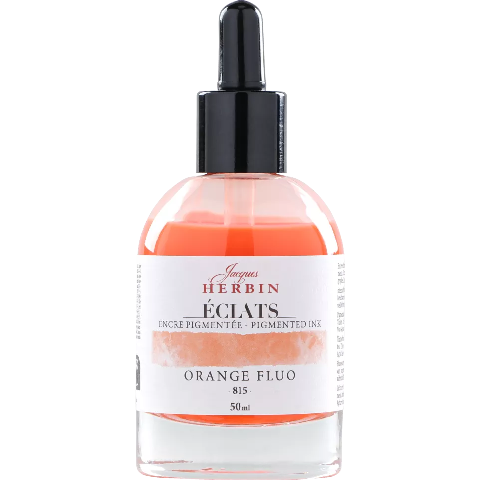 Inkt gepigment. ECLA-TS fluo oranje...