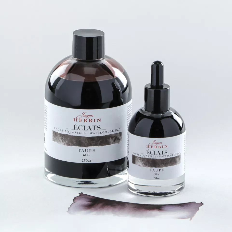 Éclats aquarel inkt 50ml Taupe-/ St.