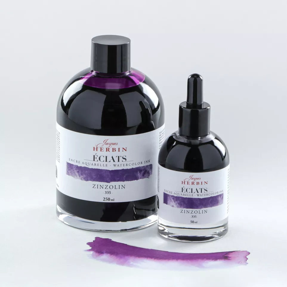 Éclats aquarelinkt 50ml Zinzolin-/ St.