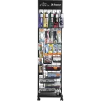 PRESENTOIR METAL NOI-R 1932*500*395mm/ Pce