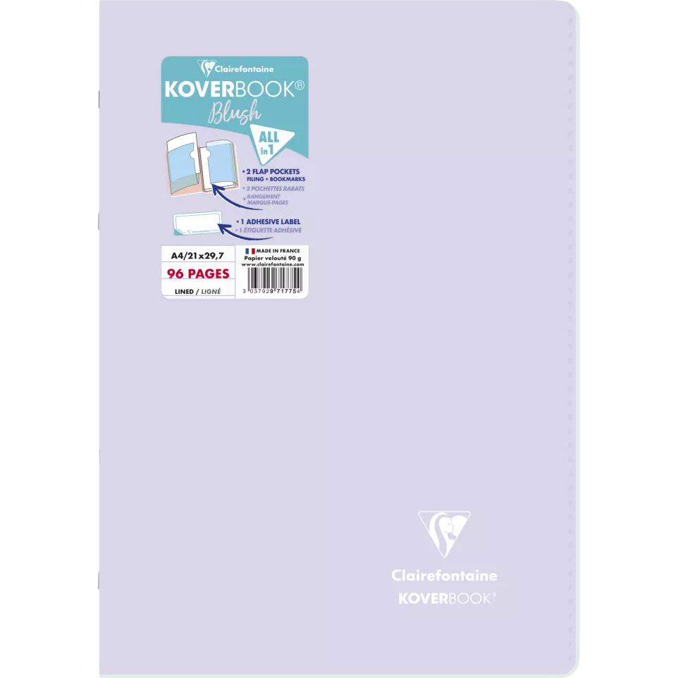 Cahier piqué Koverbook Blush A4 96...