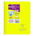 Koverbook Neon Wirebound Notebook A5 80sh 5x5/ Pc.